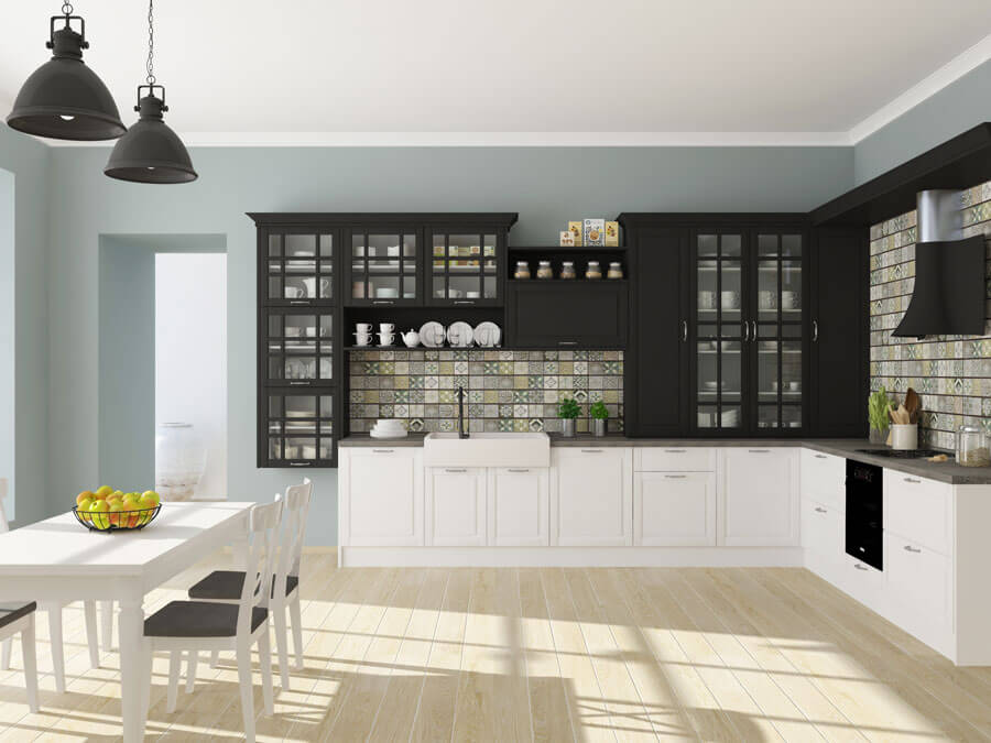 Черно-белая кухня: как сделать и не пожалеть?