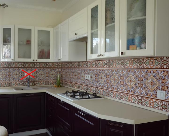 Розетки на кухонном фартуке для освещения и техники: как безопасно установить и скрыть