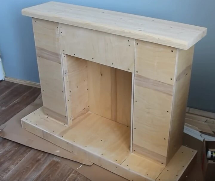 Декоративный фальш-камин своими руками: 15 пошаговых инструкций с фото