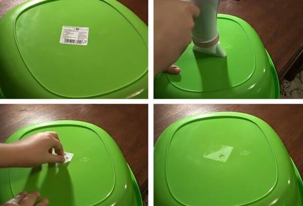 Как убрать след от наклейки с пластика в домашних условиях?