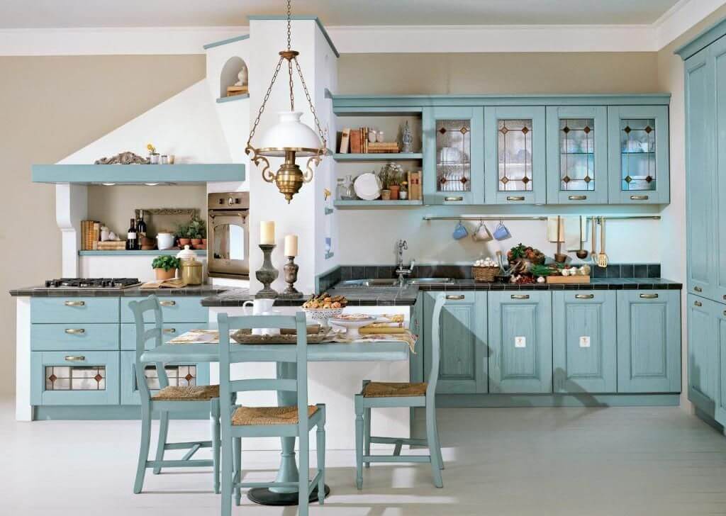 Кухня в итальянском стиле: дизайн и декор интерьера (70 фото)