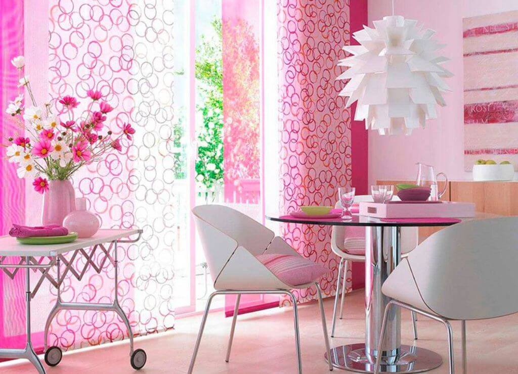 Кухня в розовых тонах: дизайн интерьера, 88 фото-идей
