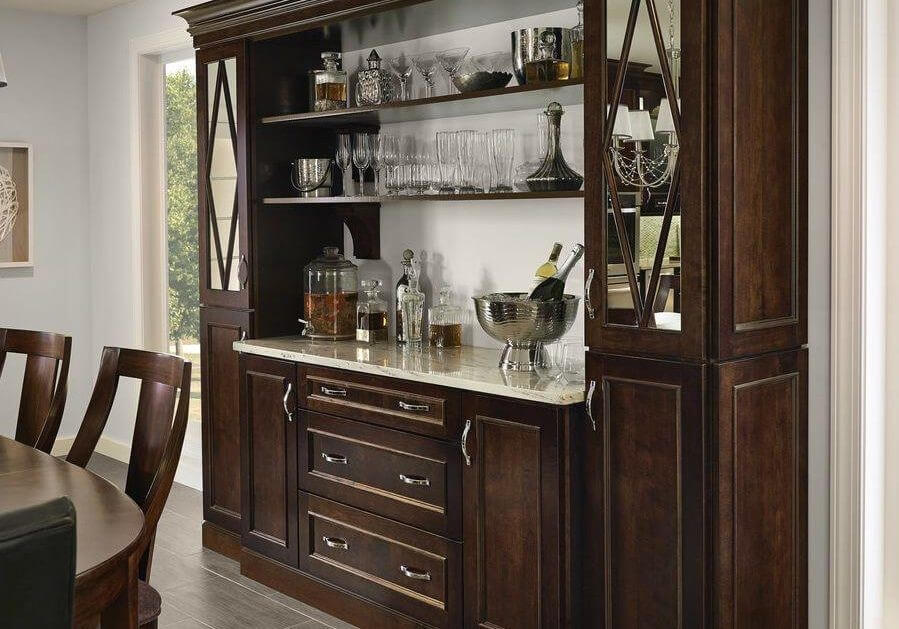 Буфет в интерьере кухни: варианты дизайна (135 фото)