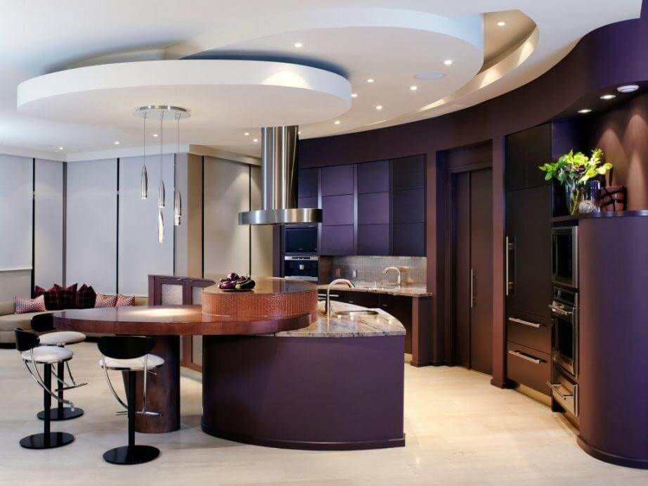 Какие потолки лучше устанавливать на кухне — фото и особенности современных вариантов