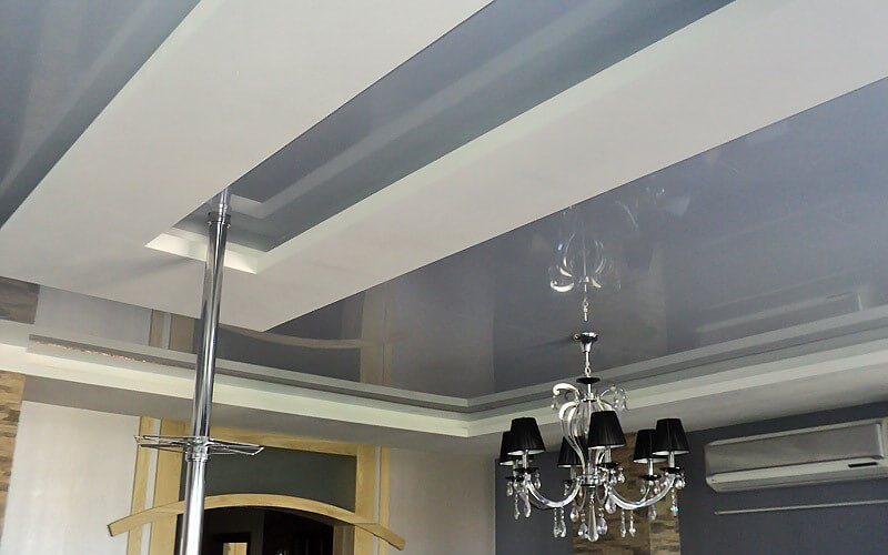 Какого цвета сделать натяжной потолок на кухне: популярные и необычные варианты