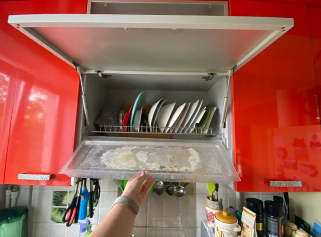 Сушилка для посуды в кухонный шкаф: как выбрать, собрать и установить своими руками