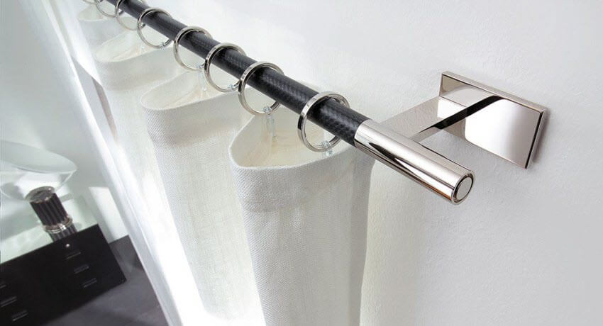 Какие карнизы лучше вешать при натяжных потолках — варианты крепления и фото со шторами в интерьере