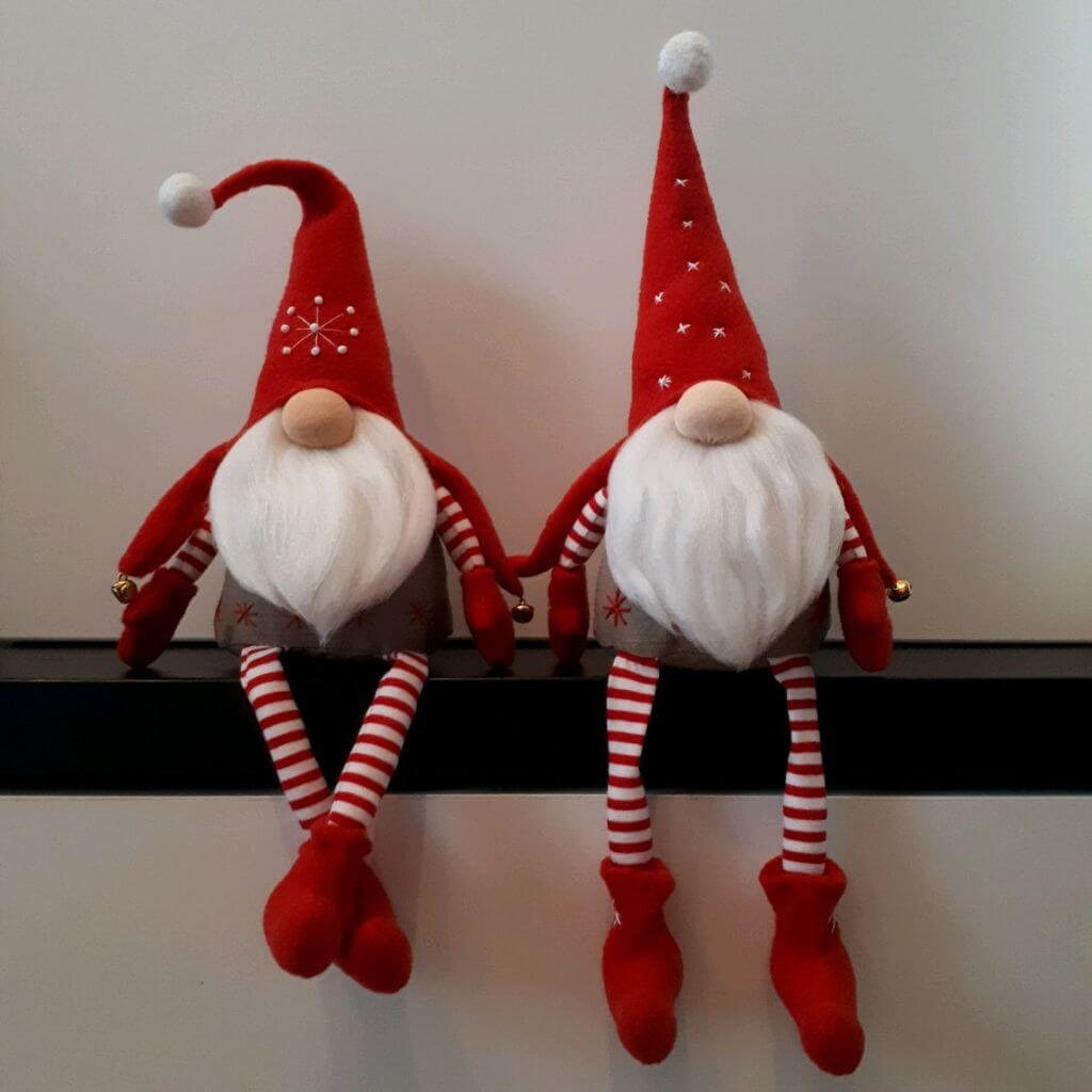 Новогодние куклы на длинных ногах: как сделать своими руками гнома, лося (оленя), снеговика