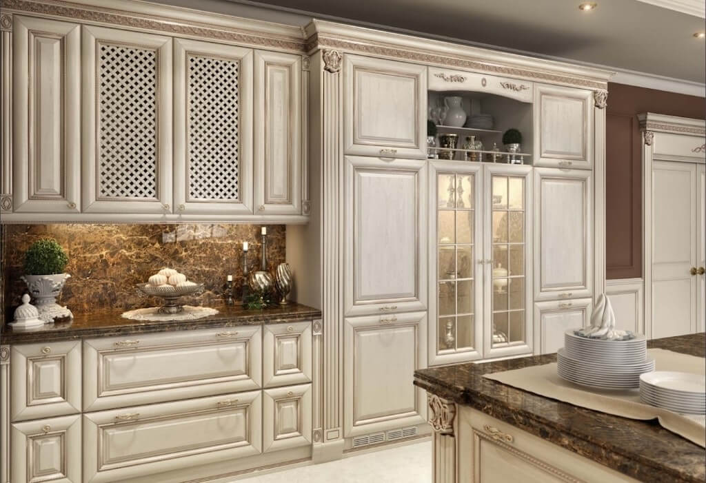 Деревянная кухня из массива в современном стиле: 135 фото-идей мебели, отделки и декора