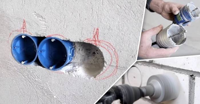 Чем замазать подрозетник: в бетонной, кирпичной стене, газобетоне, гипсокартоне