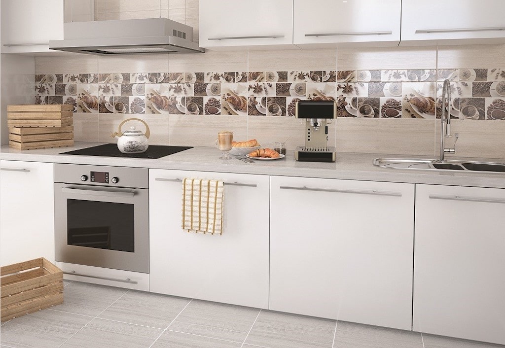 Какой фартук лучше выбрать для белой кухни: 30 вариантов с фото