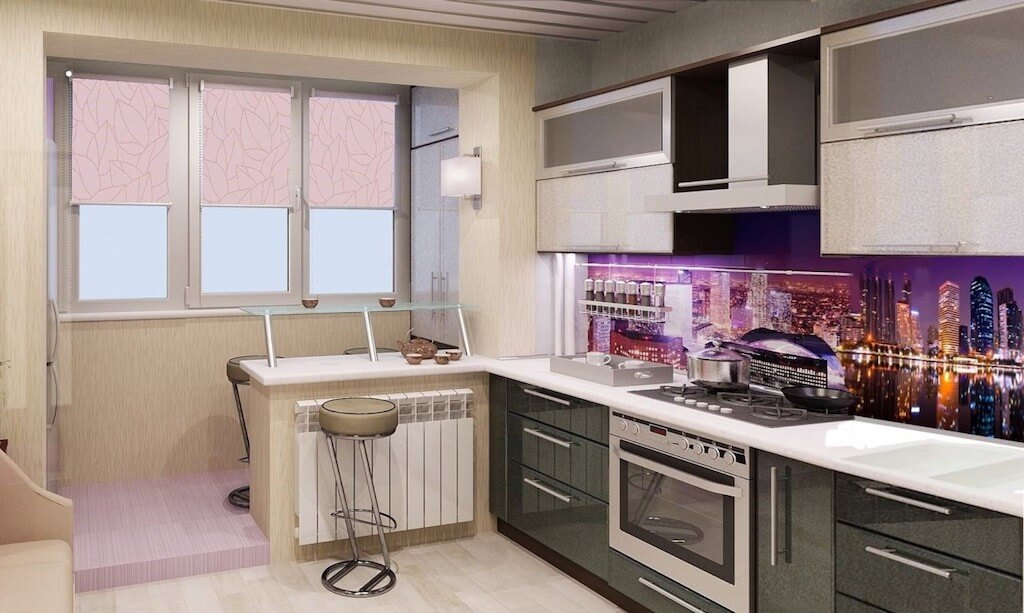 Современный дизайн кухни 12 кв. м (+ 80 фото интерьеров)