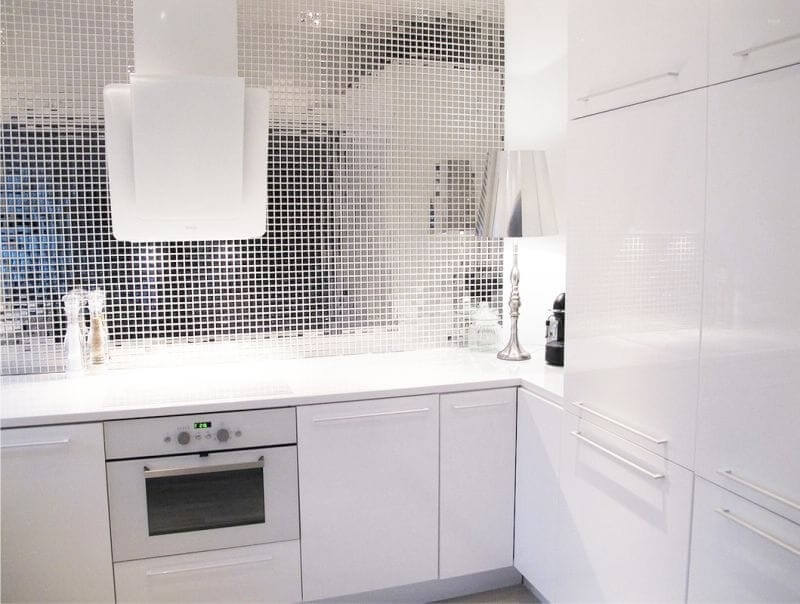 Кухня в стиле хай-тек — четкие советы по ремонту и дизайну (35 фото красивой и полезной геометрии в интерьере)