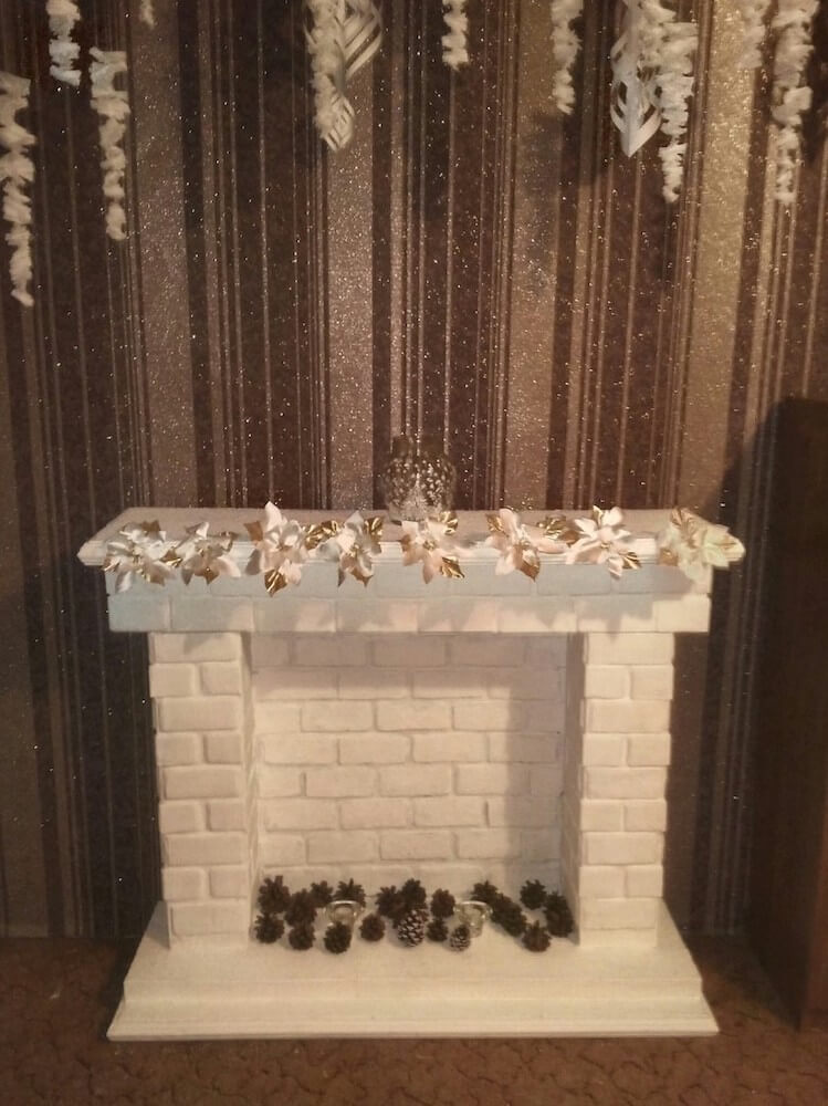 Декоративный фальш-камин своими руками: 15 пошаговых инструкций с фото