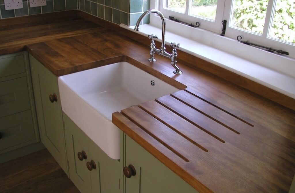 Столешница из дерева для кухни — классика, проверенная годами