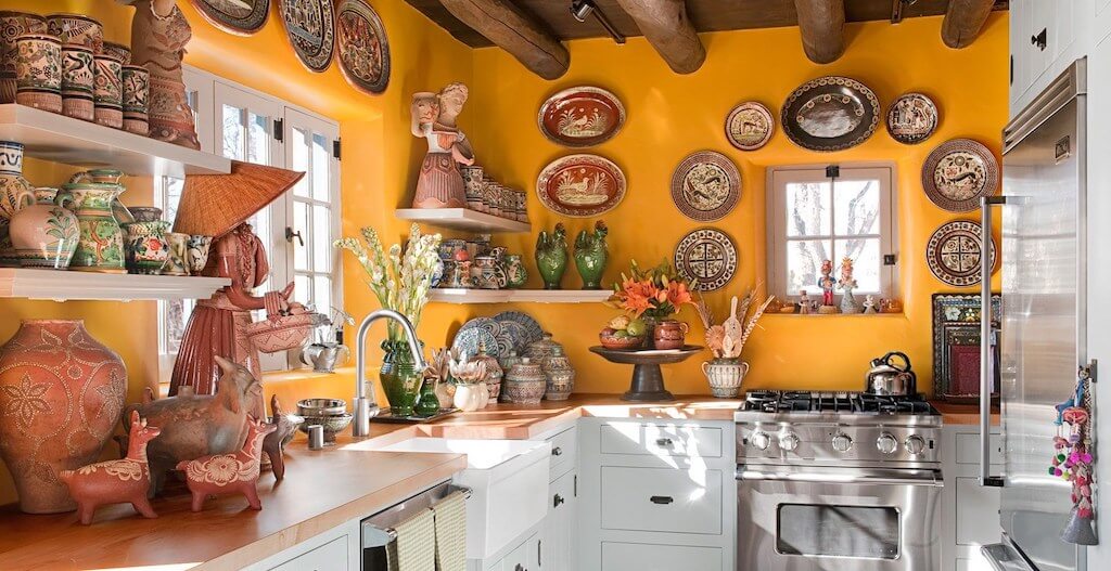 Интерьер кухни в стиле бохо-шик: это не бардак, это богема!