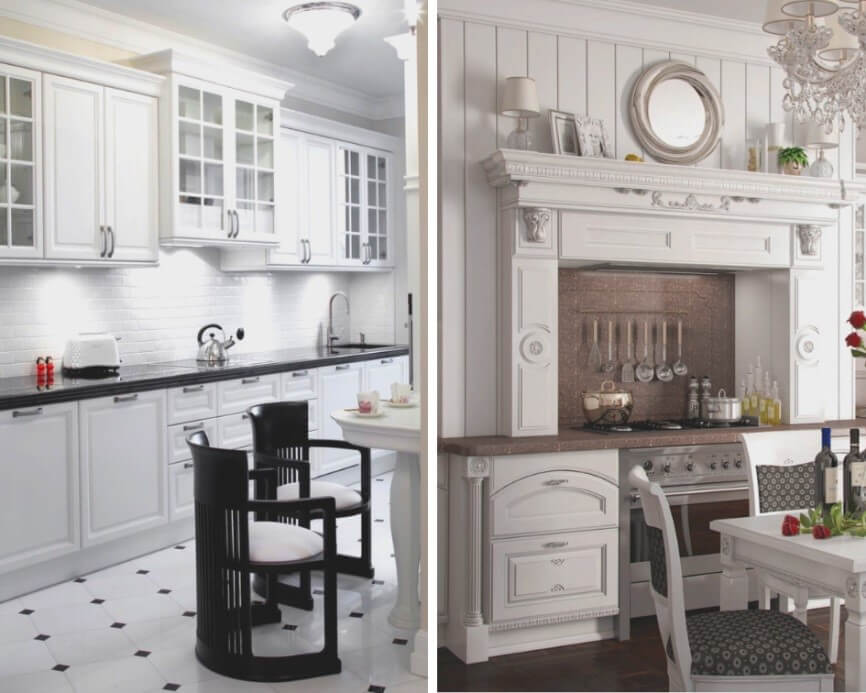 Кухня в классическом стиле: дань традициям в современном интерьере (110 фото)