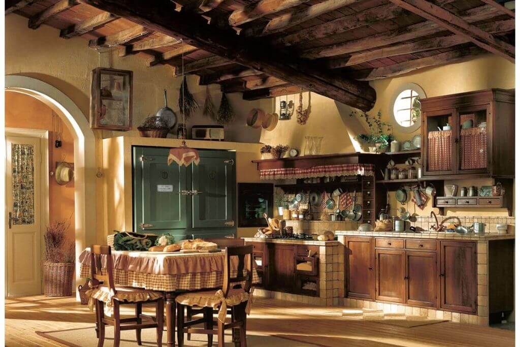 Кухня в итальянском стиле: дизайн и декор интерьера (70 фото)