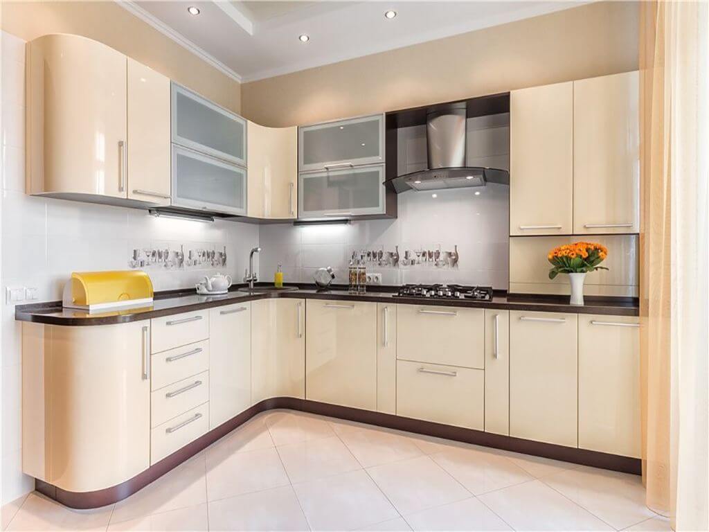 Кухня в бежевых тонах: дизайн интерьера, фото реальных объектов