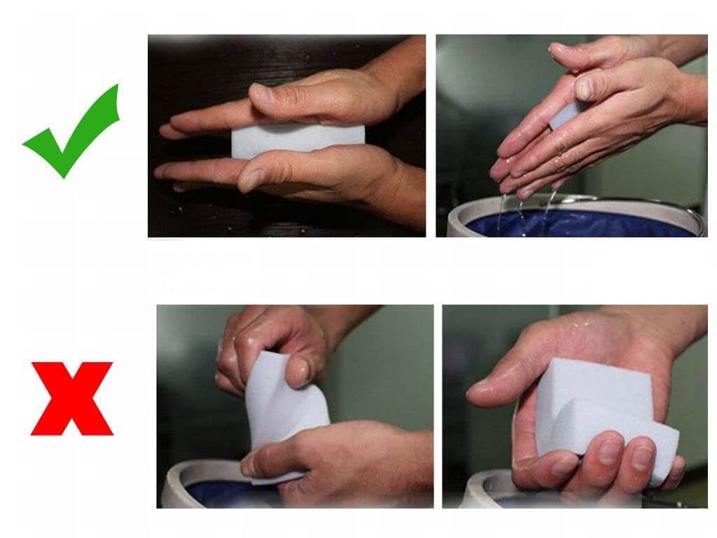 Меламиновая губка: для чего нужна, как использовать, рекомендации по применению