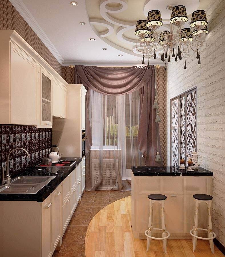 Геометрический шарм кухни в стиле арт-деко: руководство по дизайну (65 фото интерьеров)