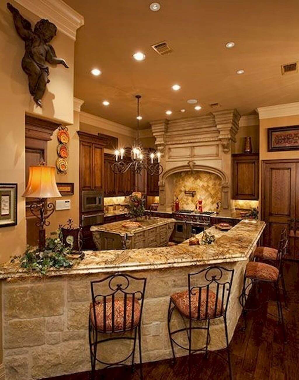 Кухня в итальянском стиле: дизайн и декор интерьера (70 фото)