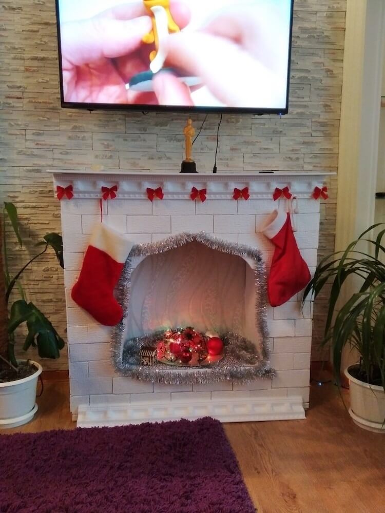 Декоративный фальш-камин своими руками: 15 пошаговых инструкций с фото