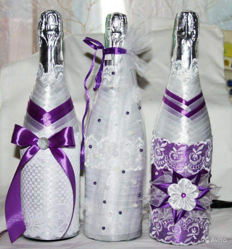 Декор бутылок к новому году своими руками: 20+ мастер-классов с фото