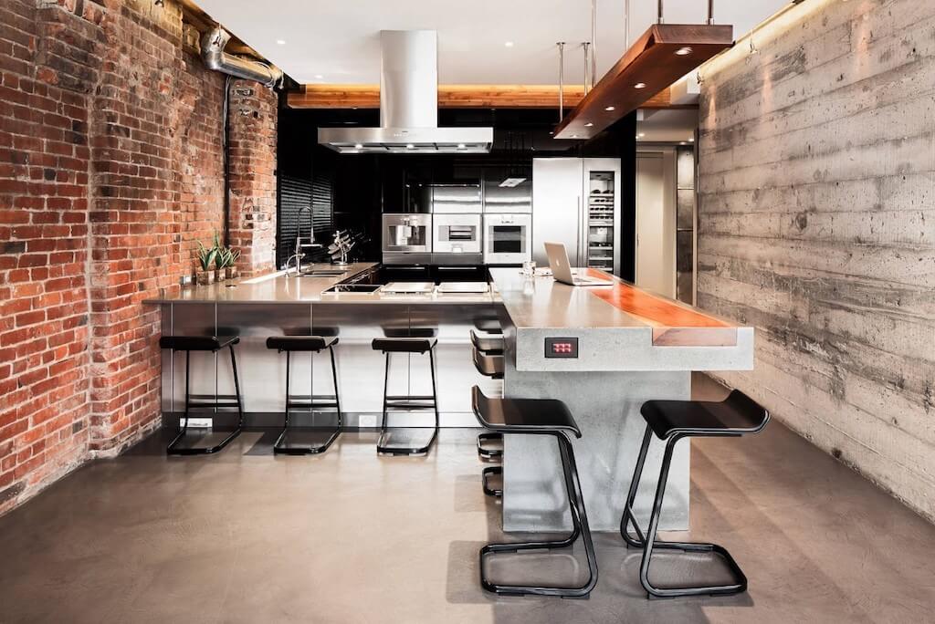 Кухня в стиле хай-тек — четкие советы по ремонту и дизайну (35 фото красивой и полезной геометрии в интерьере)