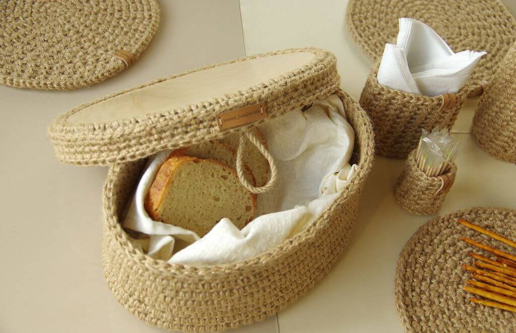 Что можно сделать из джутовой веревки (каната) своими руками: 75 идей поделок из джута