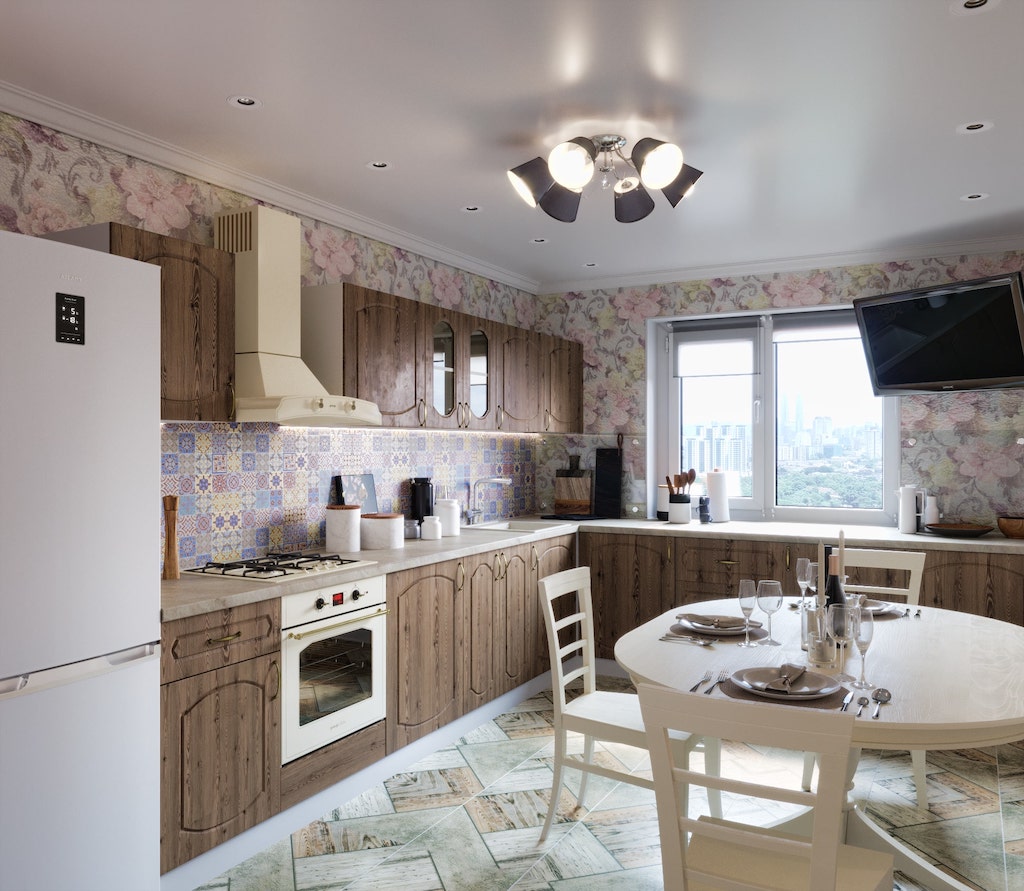 Современный дизайн кухни 12 кв. м (+ 80 фото интерьеров)