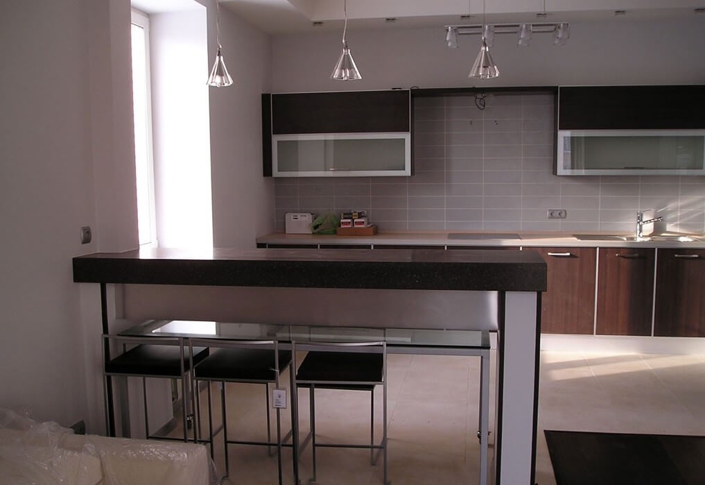 Дизайн кухни-студии: 60 фото интерьеров в малогабаритных квартирах и просторных частных домах