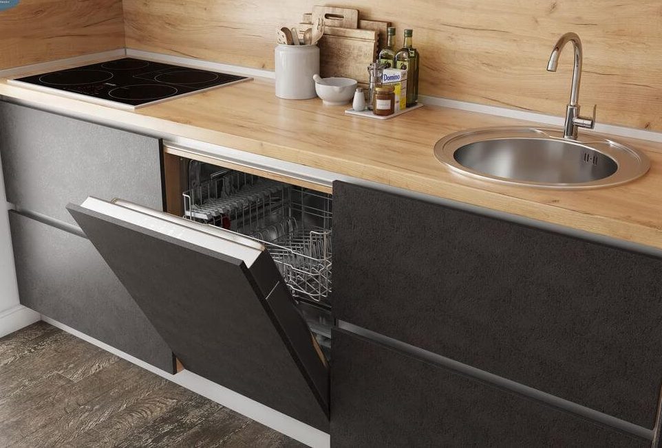 Куда поставить посудомоечную машину в маленькой кухне (+примеры установки с фото)