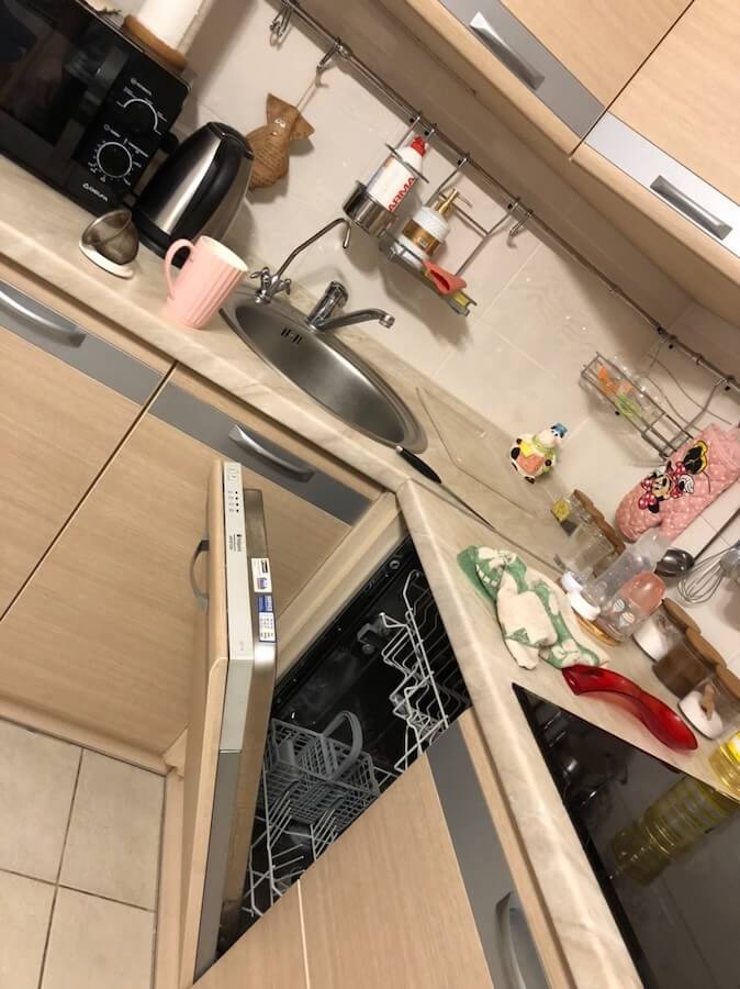 Красота и практичность в одном флаконе: кухня-гостиная нашей читательницы