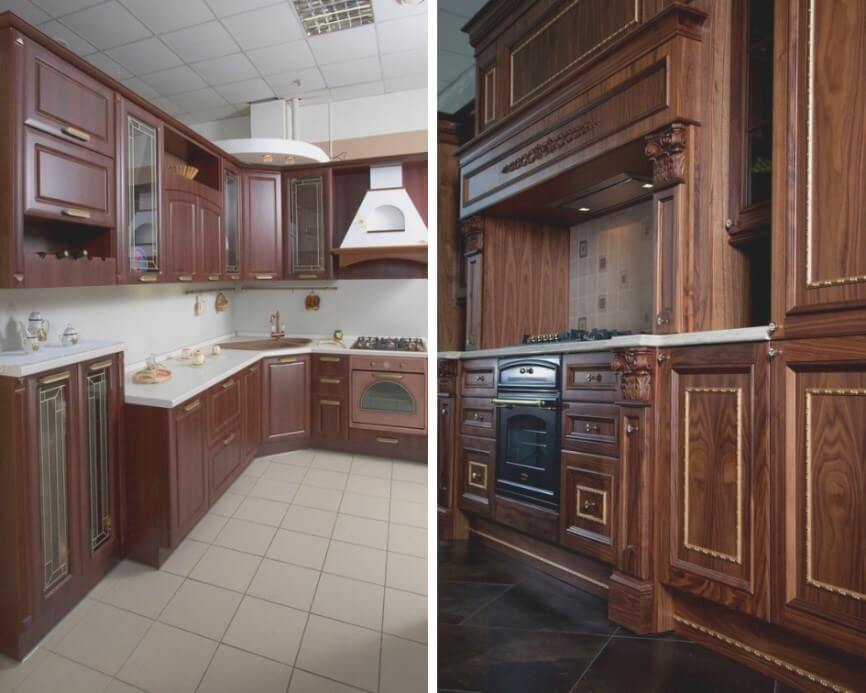 Кухня в классическом стиле: дань традициям в современном интерьере (110 фото)