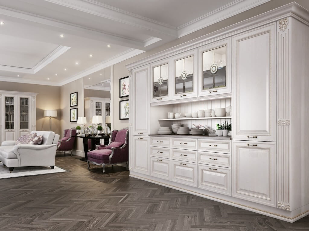 Деревянная кухня из массива в современном стиле: 135 фото-идей мебели, отделки и декора