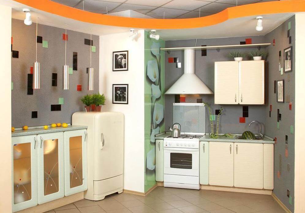 Подвесной потолок на кухне: виды, достоинства, фото лучших идей