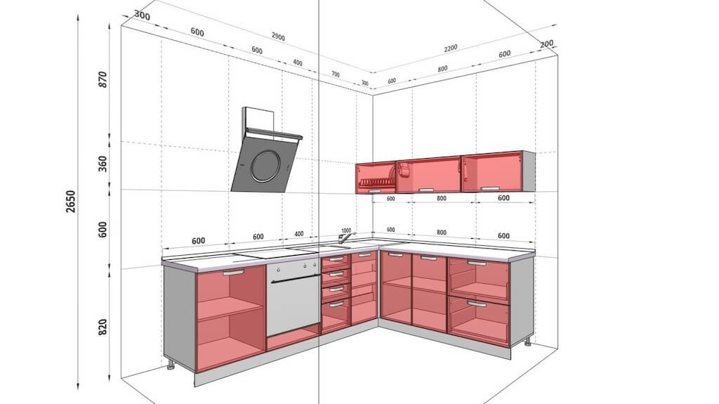 Модульная кухня из отдельных блоков: что это такое и как ее собрать