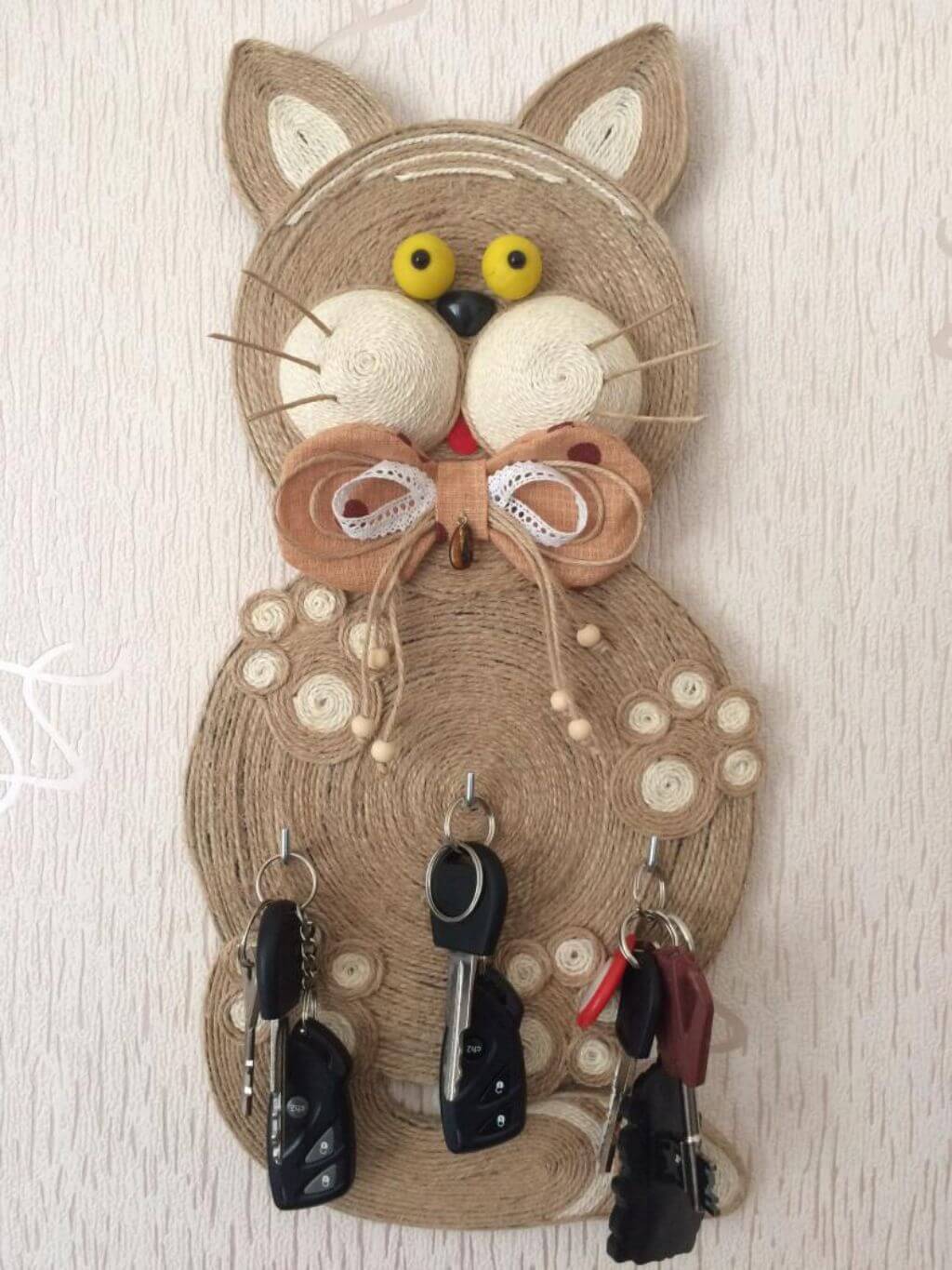 Что можно сделать из джутовой веревки (каната) своими руками: 75 идей поделок из джута