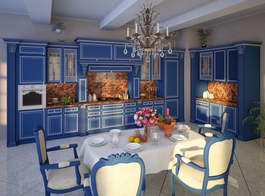 Кухня в классическом стиле: дань традициям в современном интерьере (110 фото)