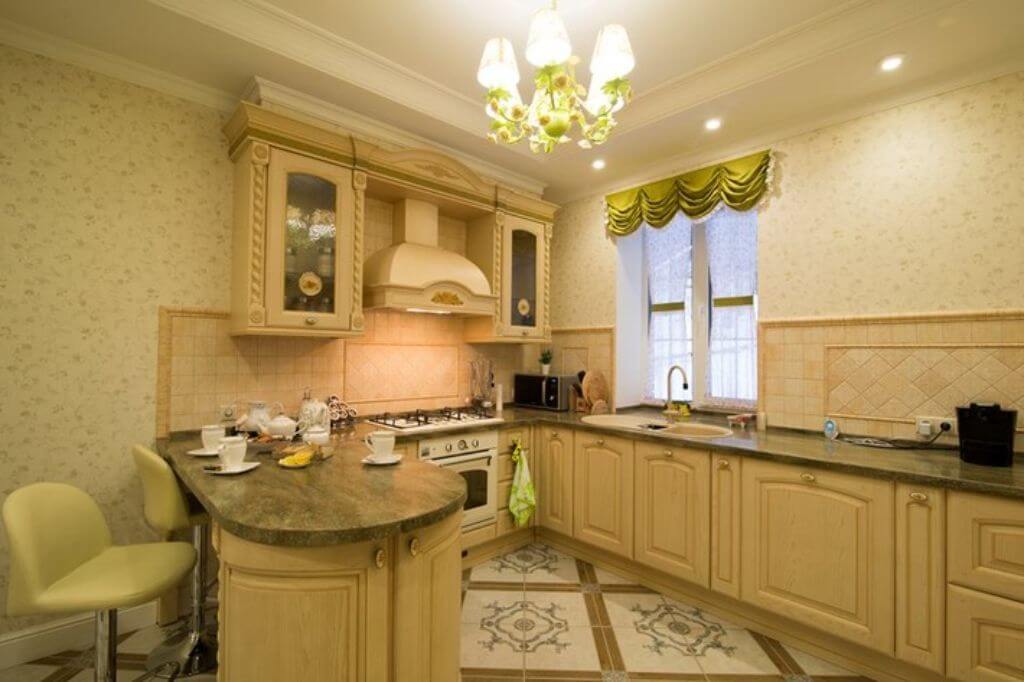 Кухня в бежевых тонах: дизайн интерьера, фото реальных объектов