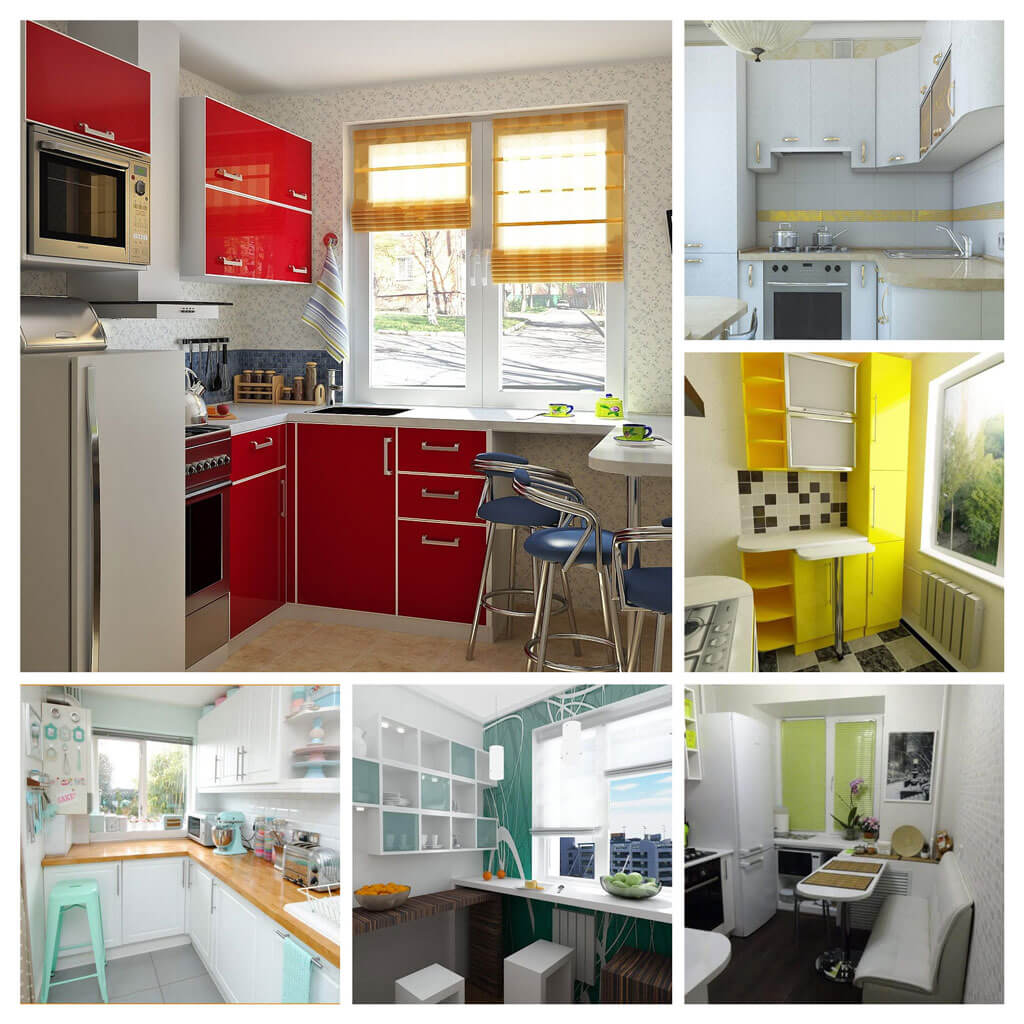 Дизайн малогабаритной кухни в хрущевке: максимум функциональности в 5–6 кв. метрах