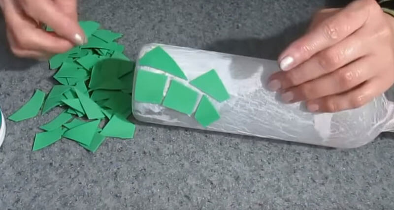 Делаем декупаж бутылок туалетной бумагой: примеры удивительных композиций с мастер-классами