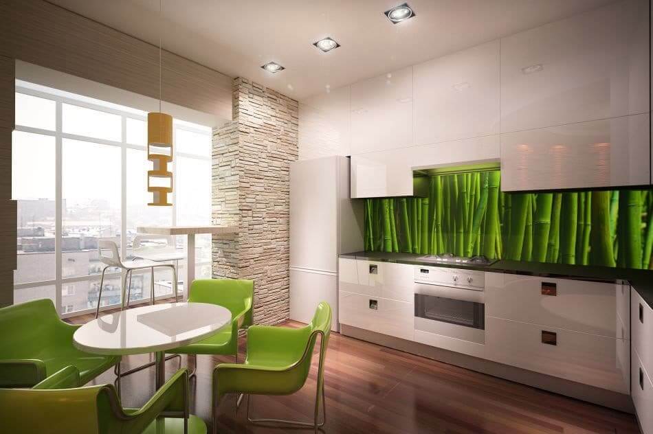 Из чего можно сделать кухонный фартук своими руками: 14 лучших идей