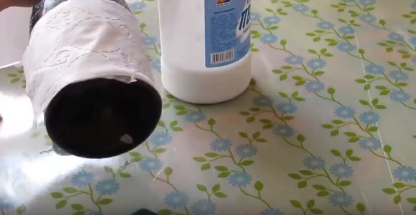 Делаем декупаж бутылок туалетной бумагой: примеры удивительных композиций с мастер-классами