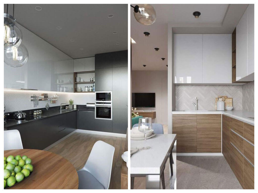 Какую кухню выбрать — глянцевую или матовую?